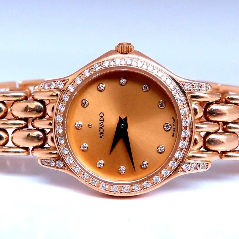 Movado Watch 14kt Gold